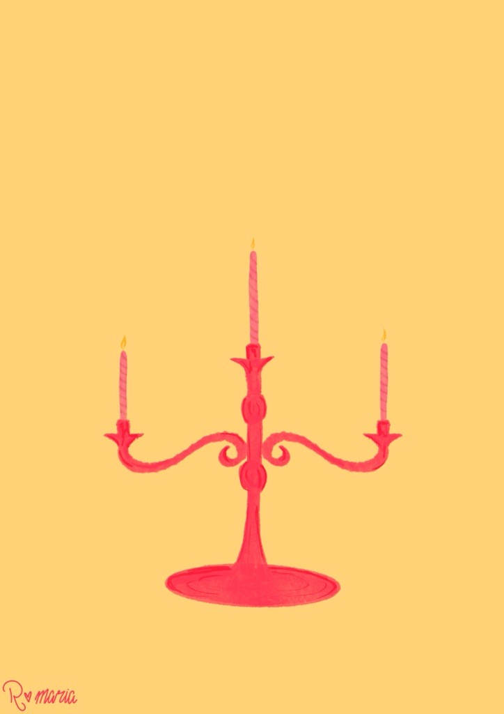 Voorkant: Kandelaar